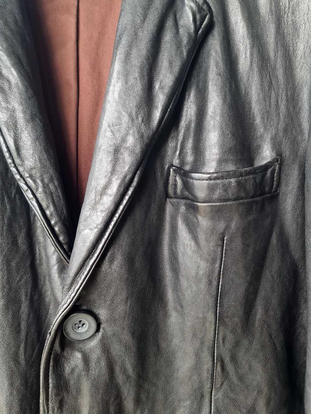 Italian Designers D&G Leather Jacket or Leather B… - image 5
