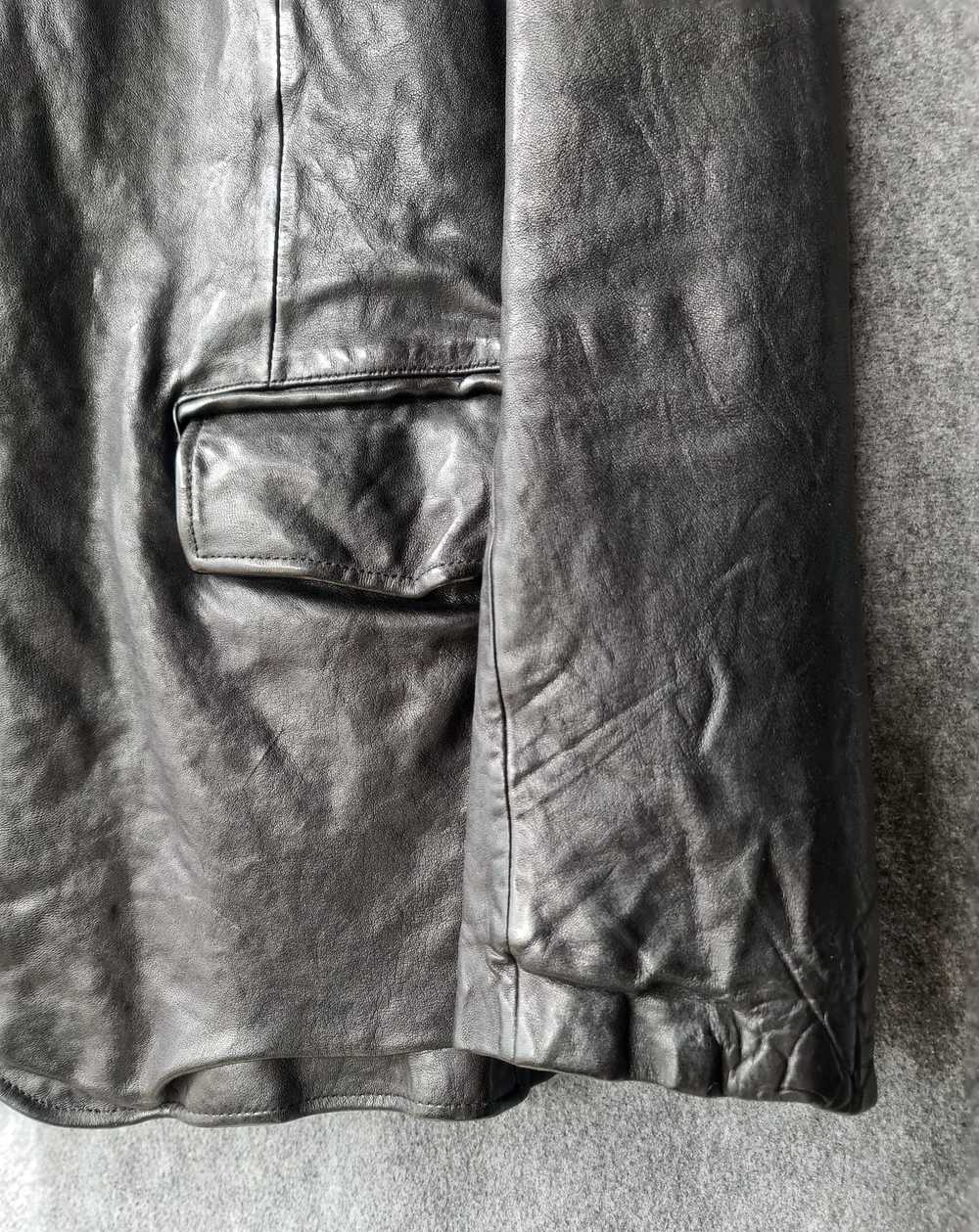 Italian Designers D&G Leather Jacket or Leather B… - image 7