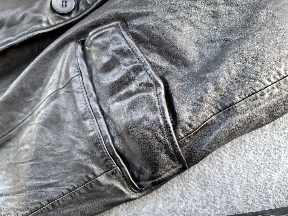 Italian Designers D&G Leather Jacket or Leather B… - image 9