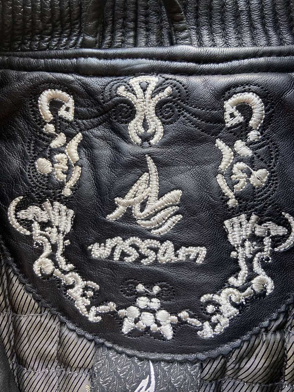 Al Wissam Leather jacket AL WISSAM y2k super rare… - image 6