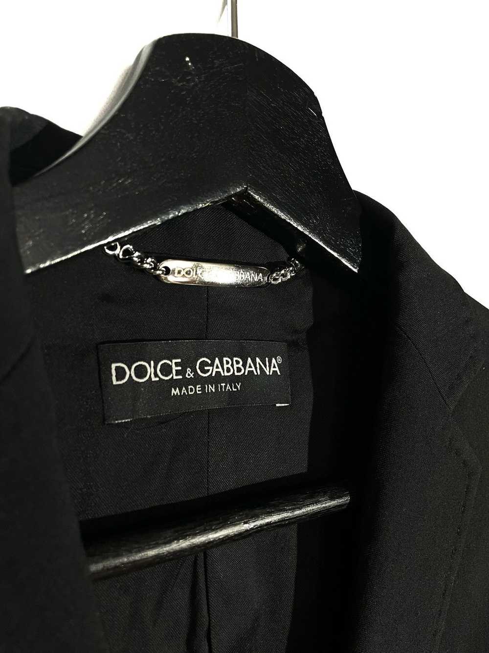 Dolce & Gabbana DG Basic Wool Business Blazer Bla… - image 5