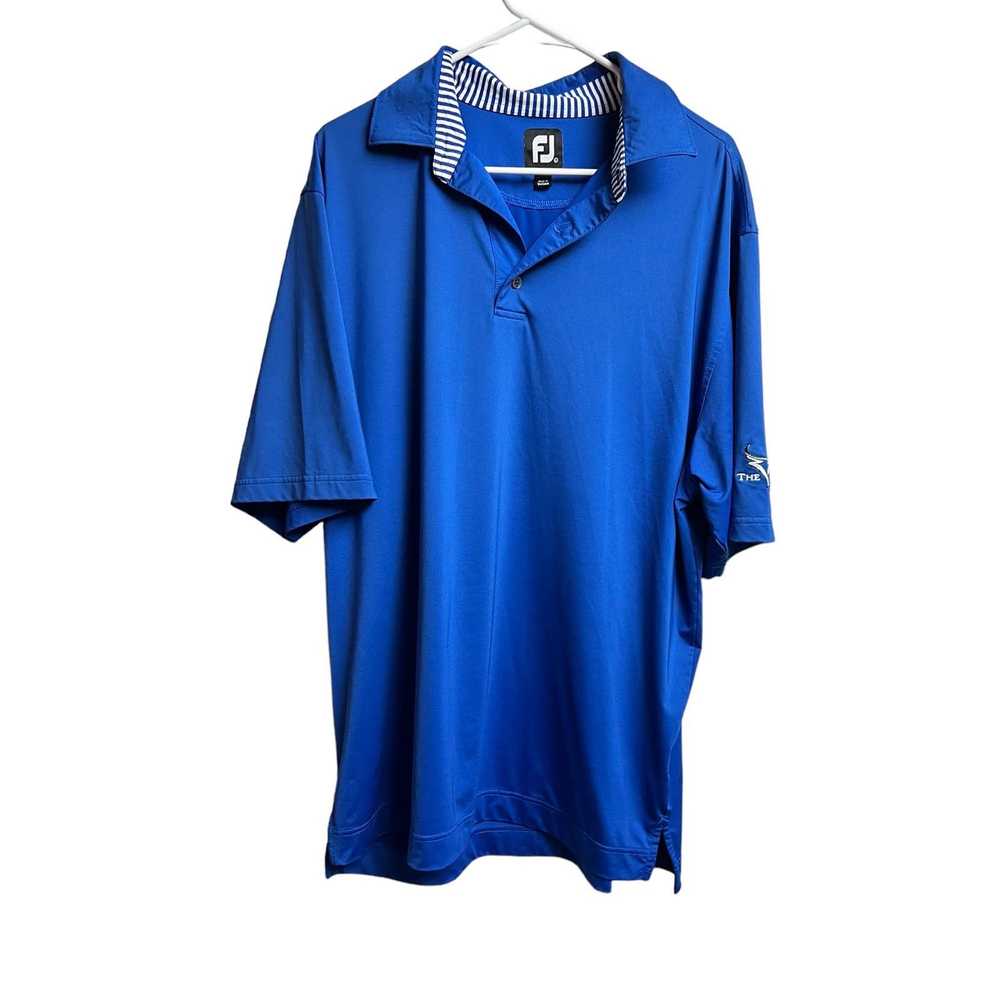 Footjoy FootJoy FJ Golf Polo Shirt Performance Bl… - image 1