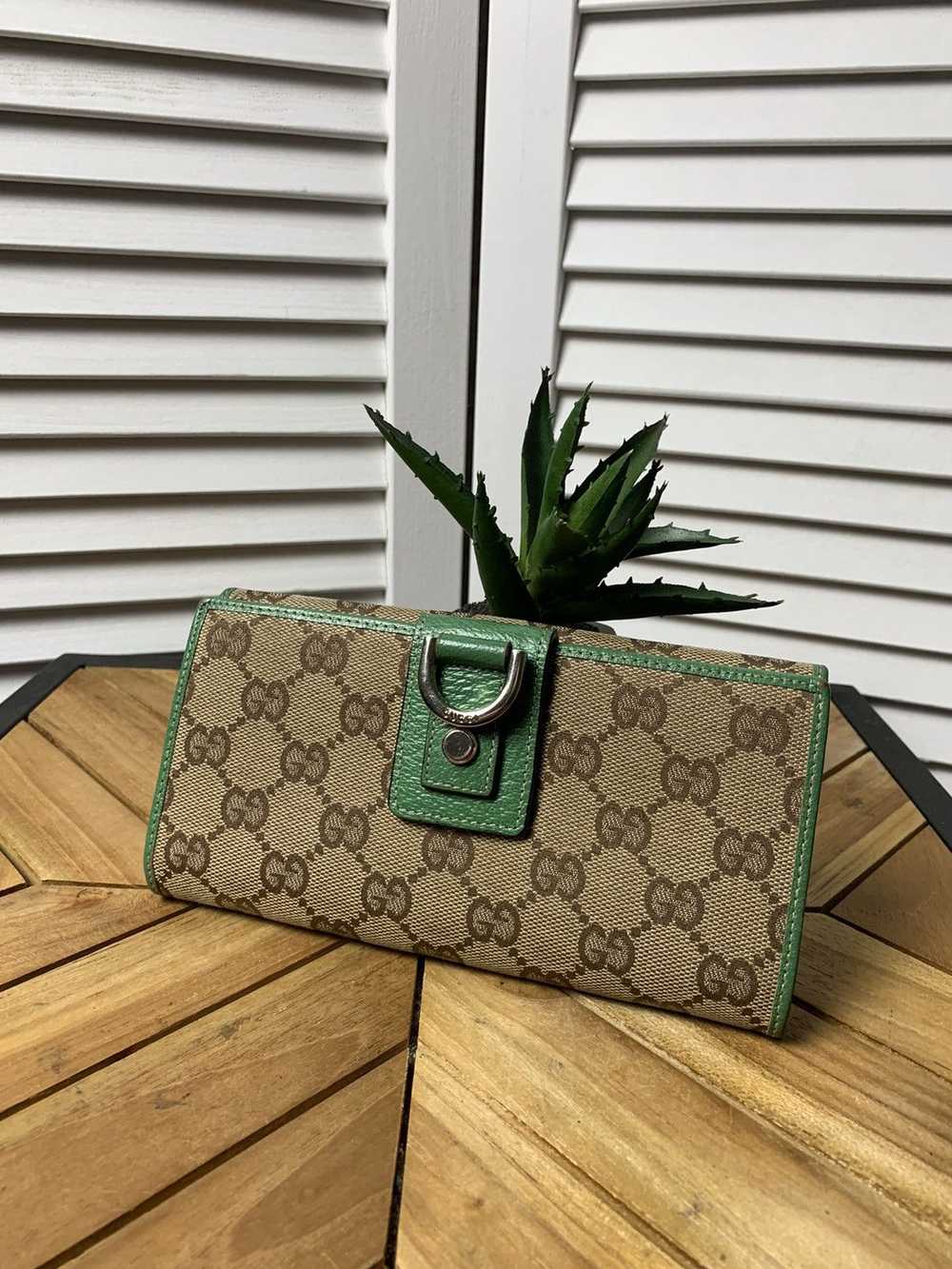 Designer × Gucci × Luxury Gucci Brown GG Canvas A… - image 1