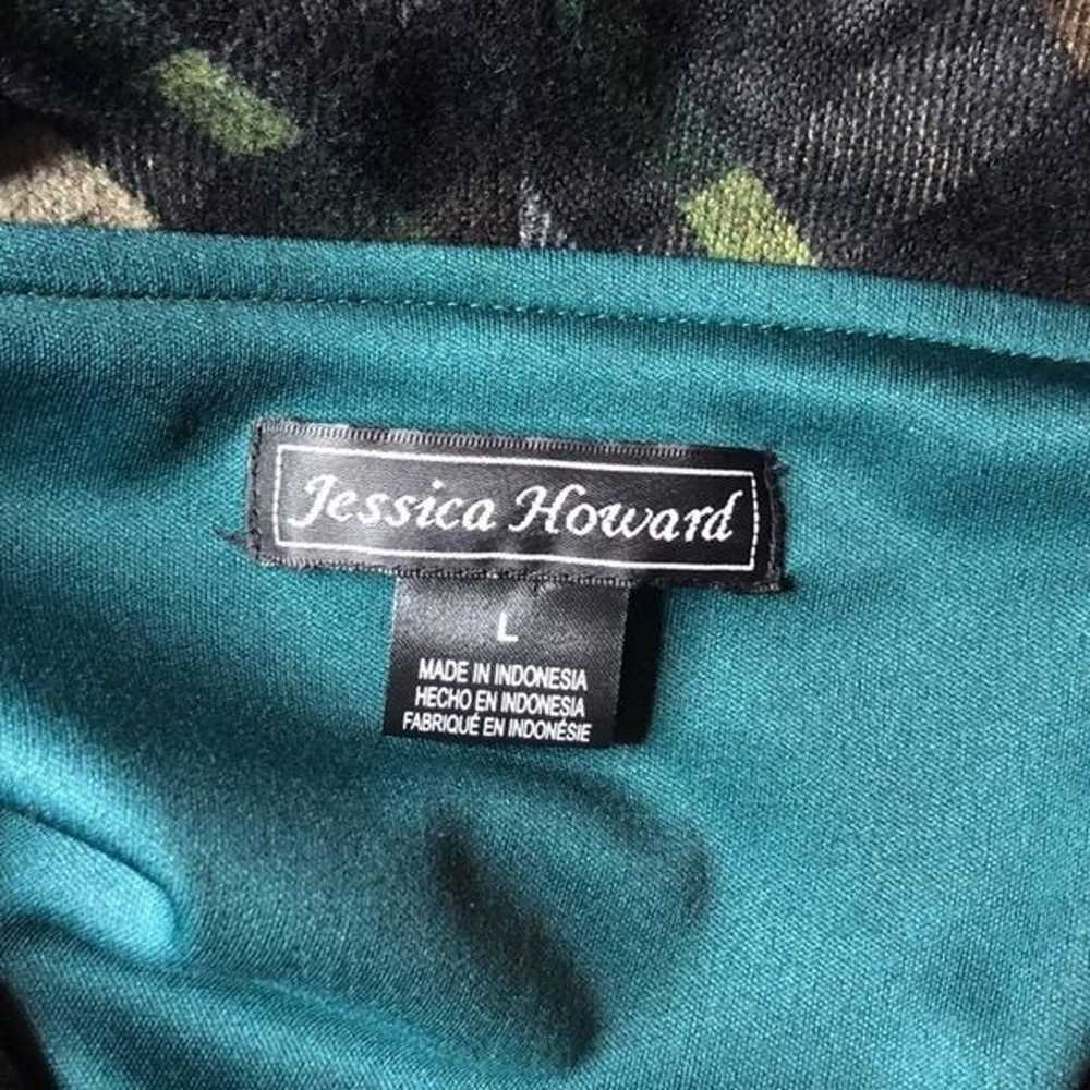 Jessica Howard Plaid Cowlneck Dress - image 8