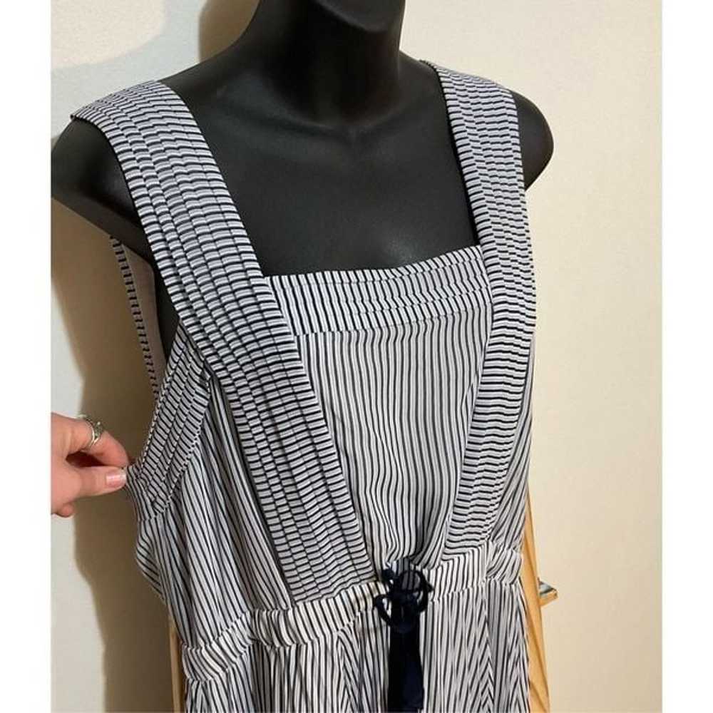 Maeve long dress w/cinch waist and side zipper-st… - image 4