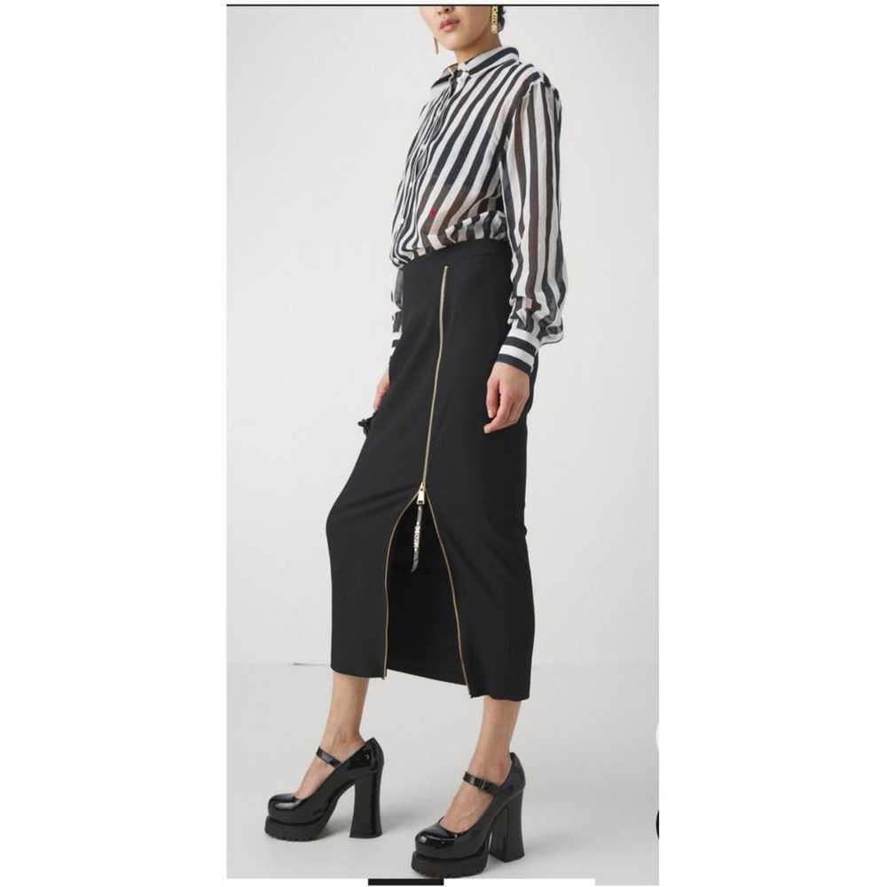 スカート Moschino Maxi skirts MOSCHINO Cheap and CHIC Black Knotted Maxi Long Skirt Medium