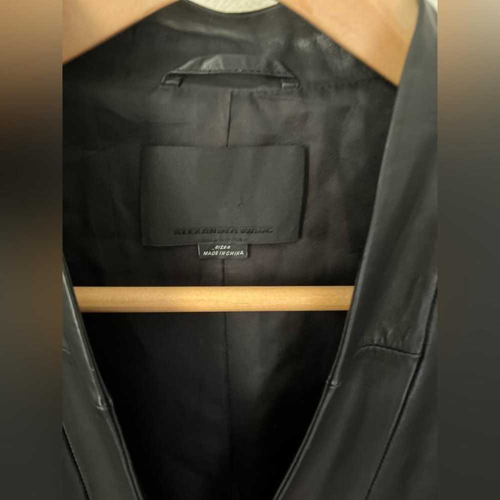 Alexander Wang Leather blazer - image 2