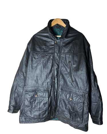 Avant Garde × Leather Jacket × Vintage Rare Vinta… - image 1