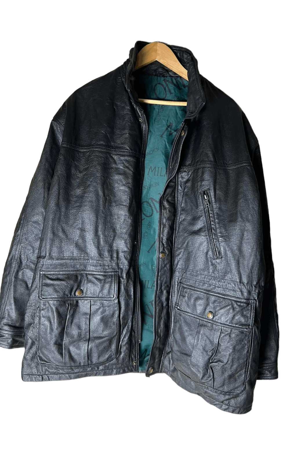 Avant Garde × Leather Jacket × Vintage Rare Vinta… - image 5