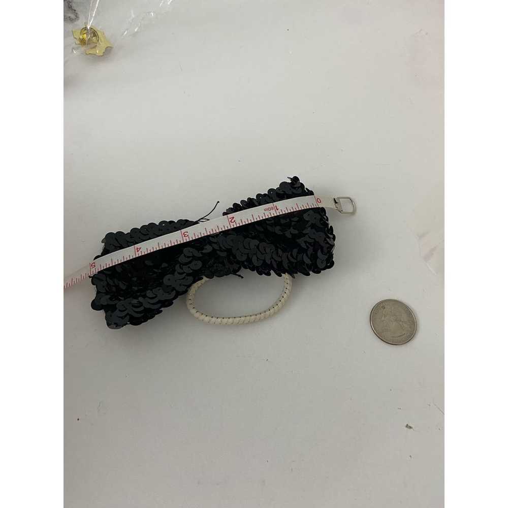 Generic Black sequin hair bow - image 4