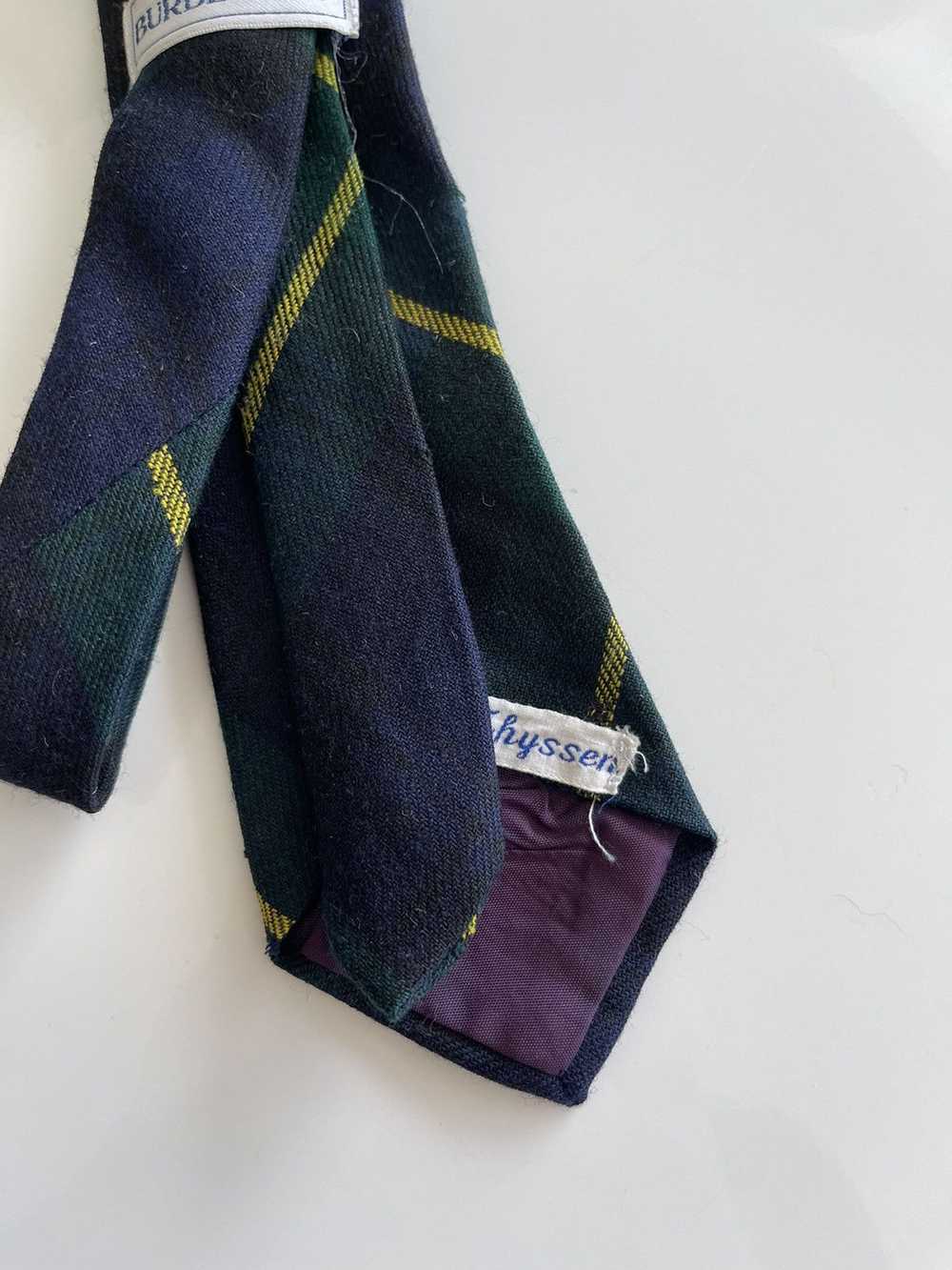 Burberry × Luxury × Vintage Tie Burberry’s 70’s m… - image 4