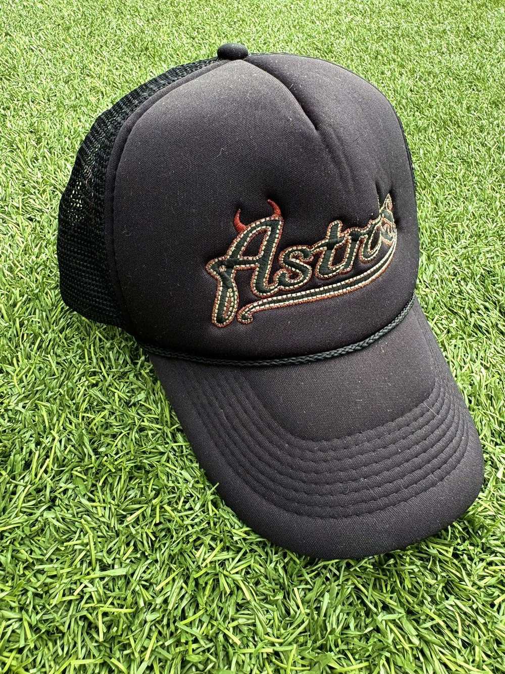 Hat × Trucker Hat × Vintage Houston Astros 80’s V… - image 6