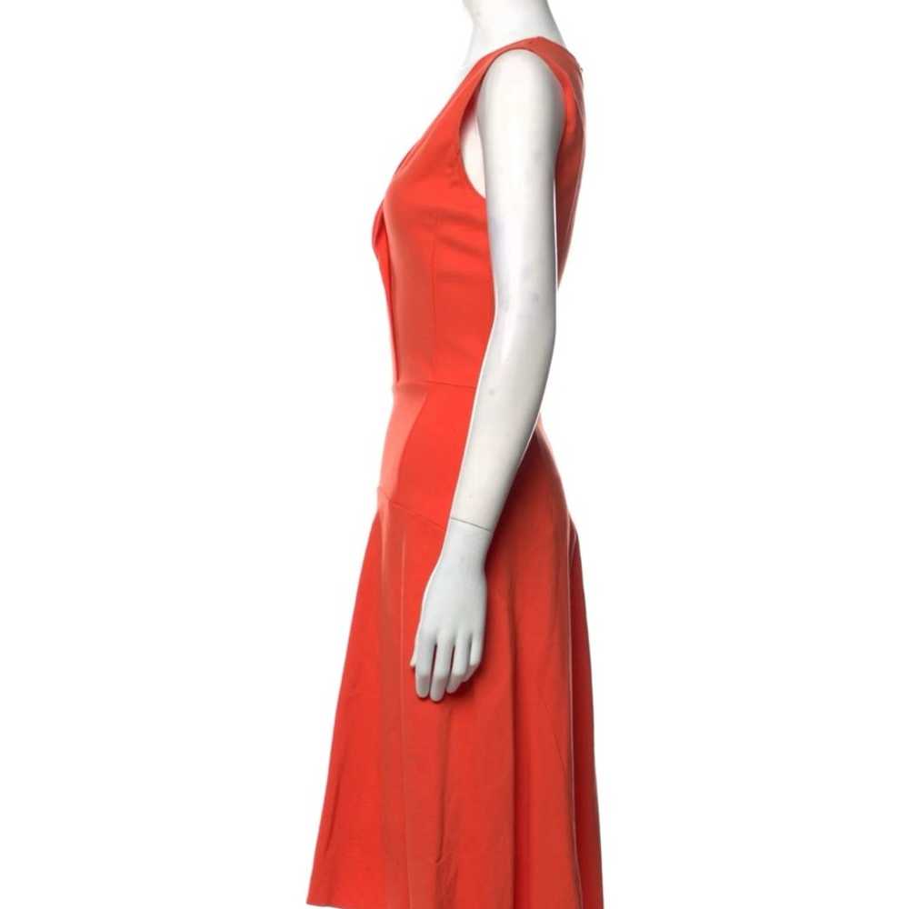Kobi Halperin A-Line Dress Orange Sleeveless with… - image 2