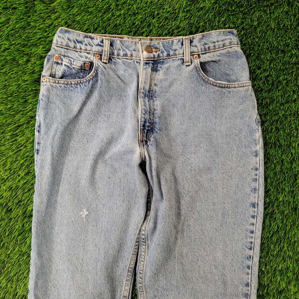 Levi's Vintage 550 LEVIS Distressed Aged Jeans Wo… - image 3