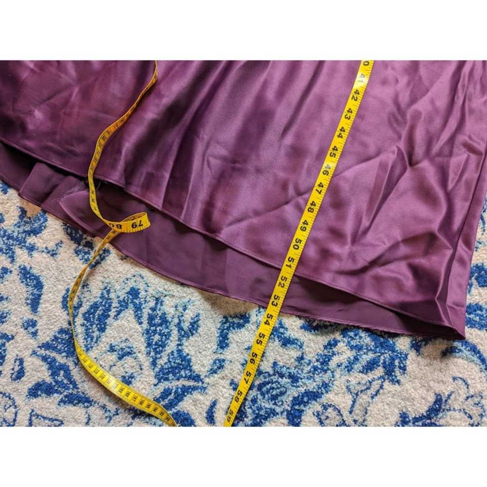 David's Bridal - Purple strapless formal gown Siz… - image 6