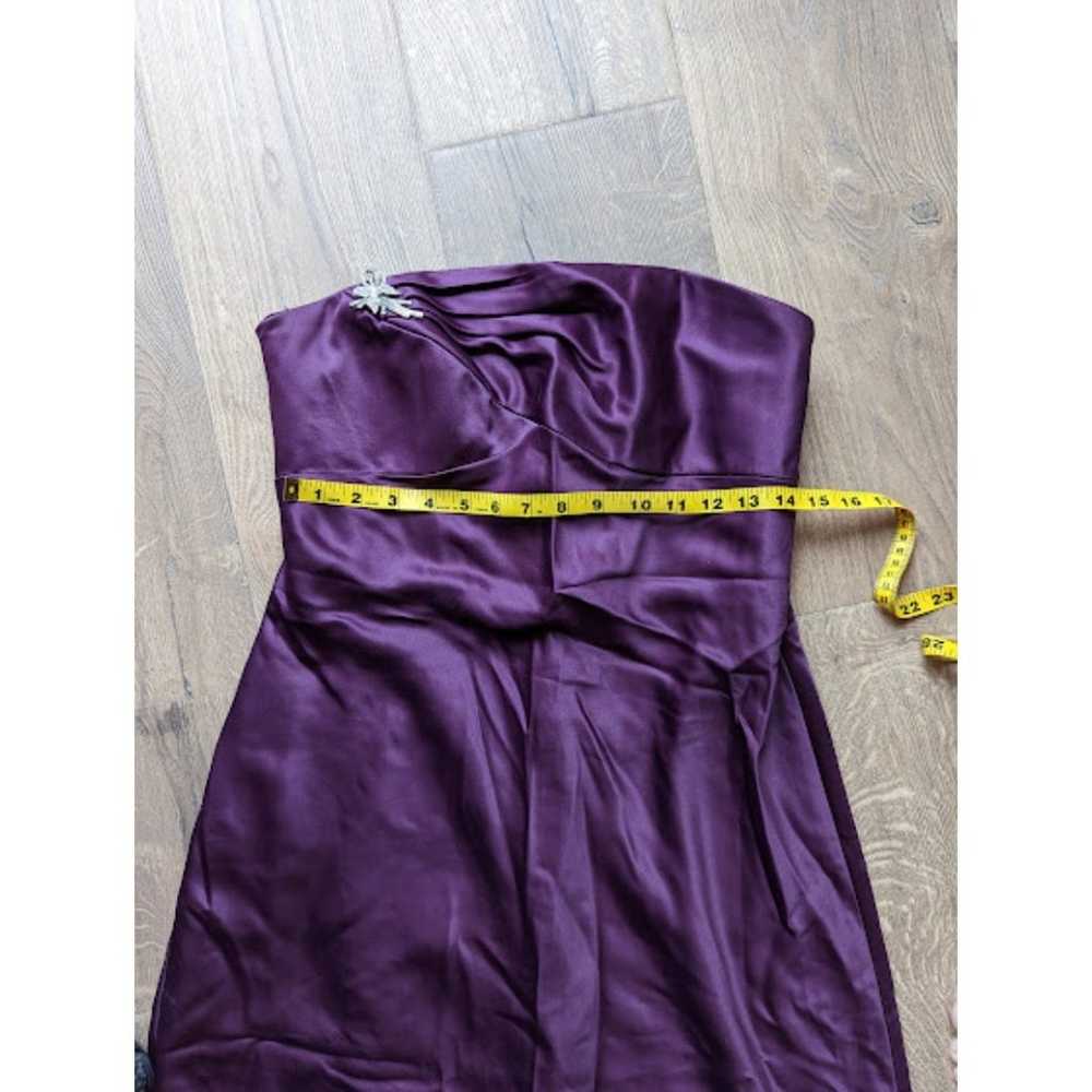 David's Bridal - Purple strapless formal gown Siz… - image 8