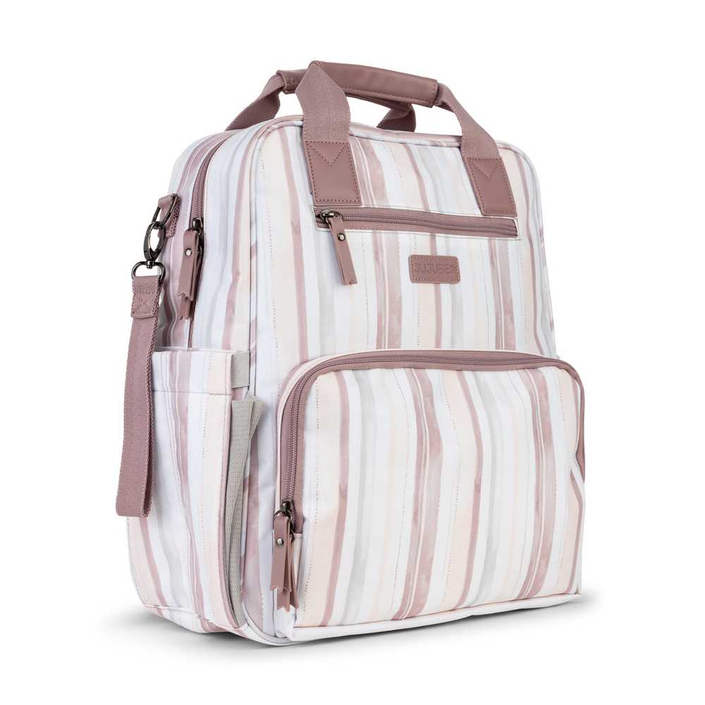 JuJuBe Nature Babe Backpack - Watercolor Stripe - image 2
