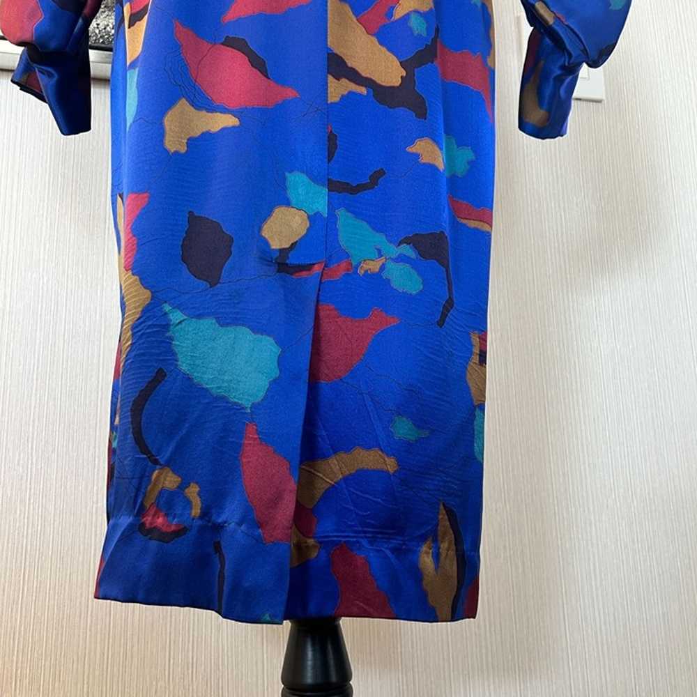 Vintage Enrico Gelini Womens 100% Silk Dress - Si… - image 6