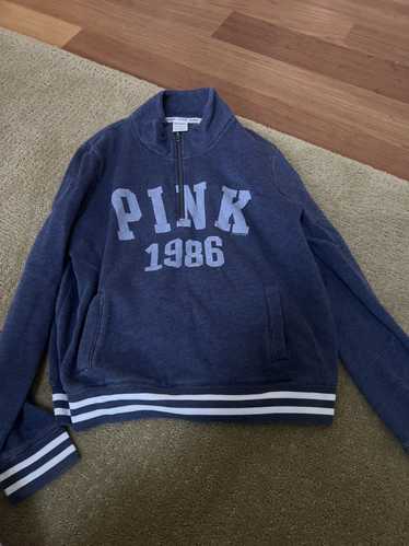 Pink PINK Quarter Zip Pullover