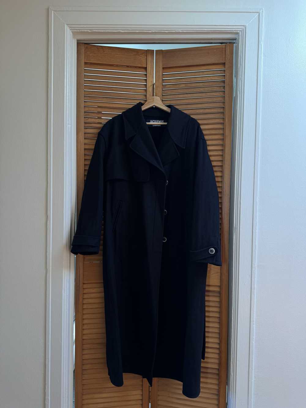 Jacquemus Jacquemus Black Sabe Trench Coat - image 1