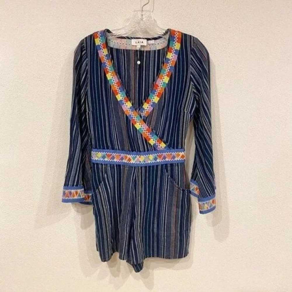 NEW Anthropologie Laia Nantucket Romper Size XS - image 2