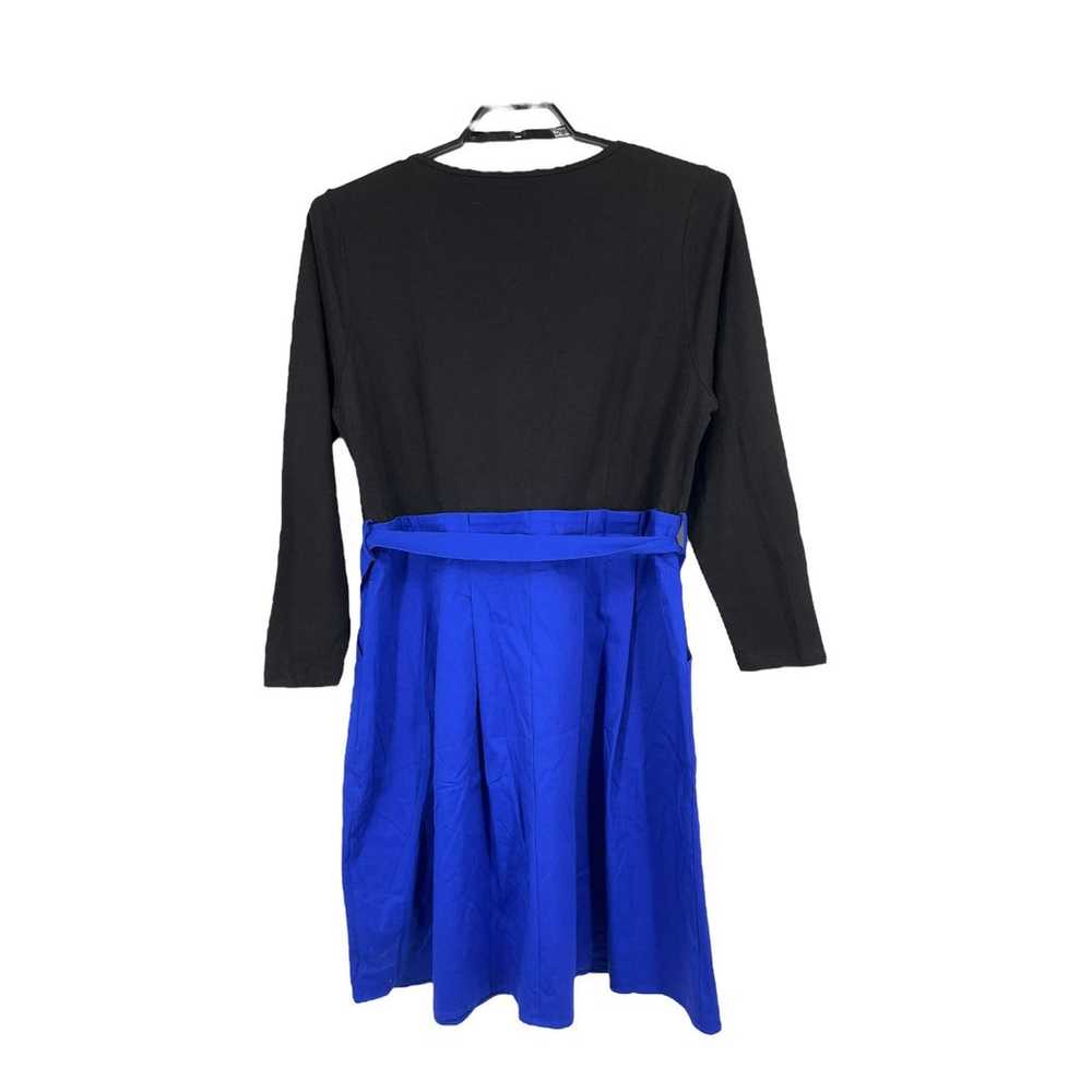 City Chic Womens size M 18 dress blue black Uptow… - image 4