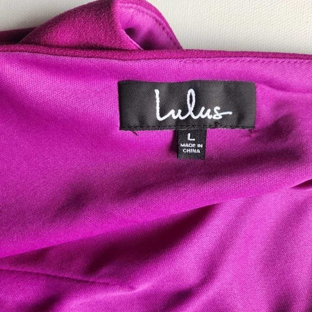 Lulus Melora Magenta Purple Sleeveless Maxi Dress… - image 5