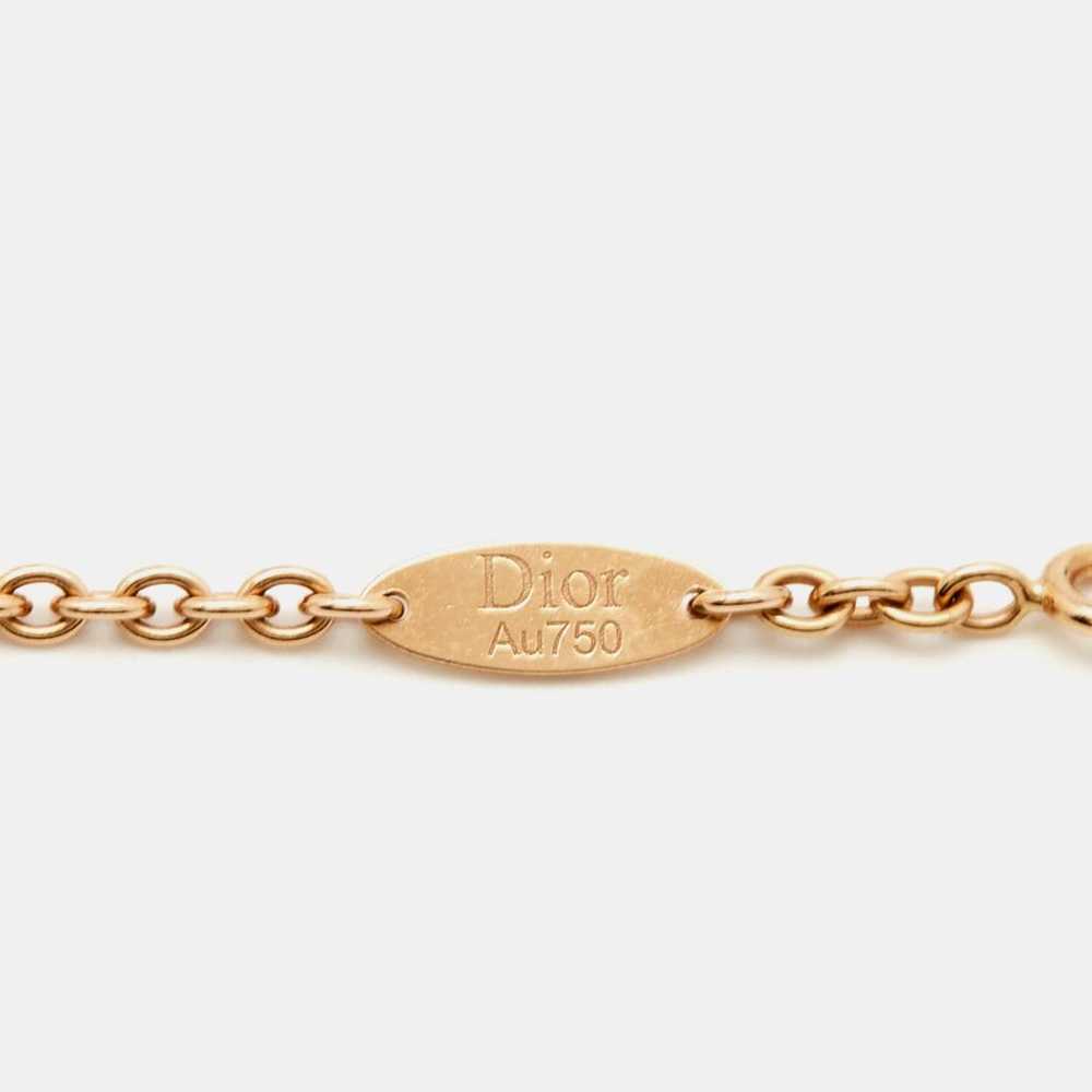 Dior Pink gold necklace - image 4