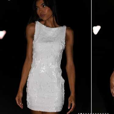 Meshki Ayla Sequin mini dress