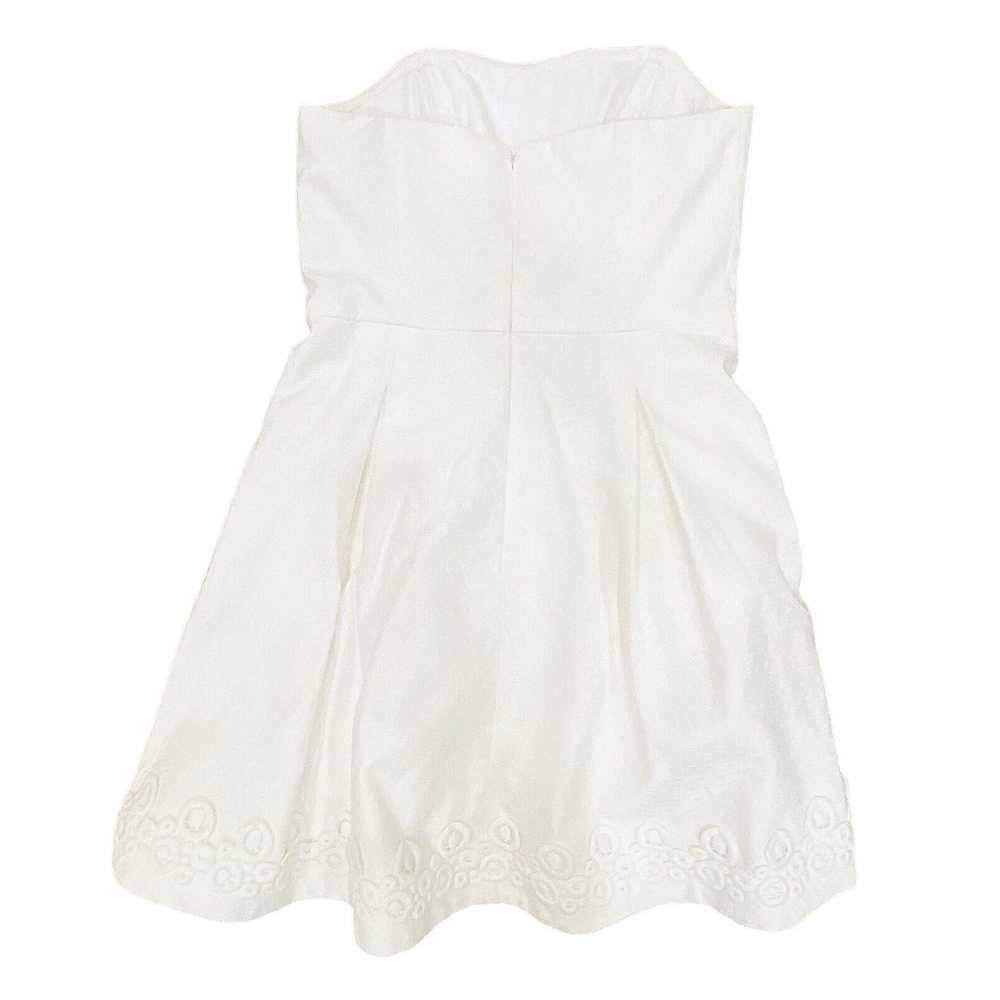 Lilly Pulitzer Sleeveless White Dress Size 4 Pock… - image 5