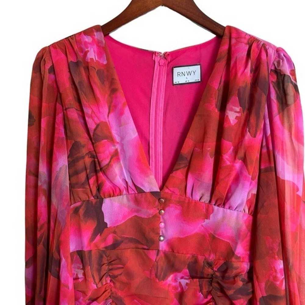 Hello Molly Womens Mini Dress RUNAWAY Lista Pink … - image 7