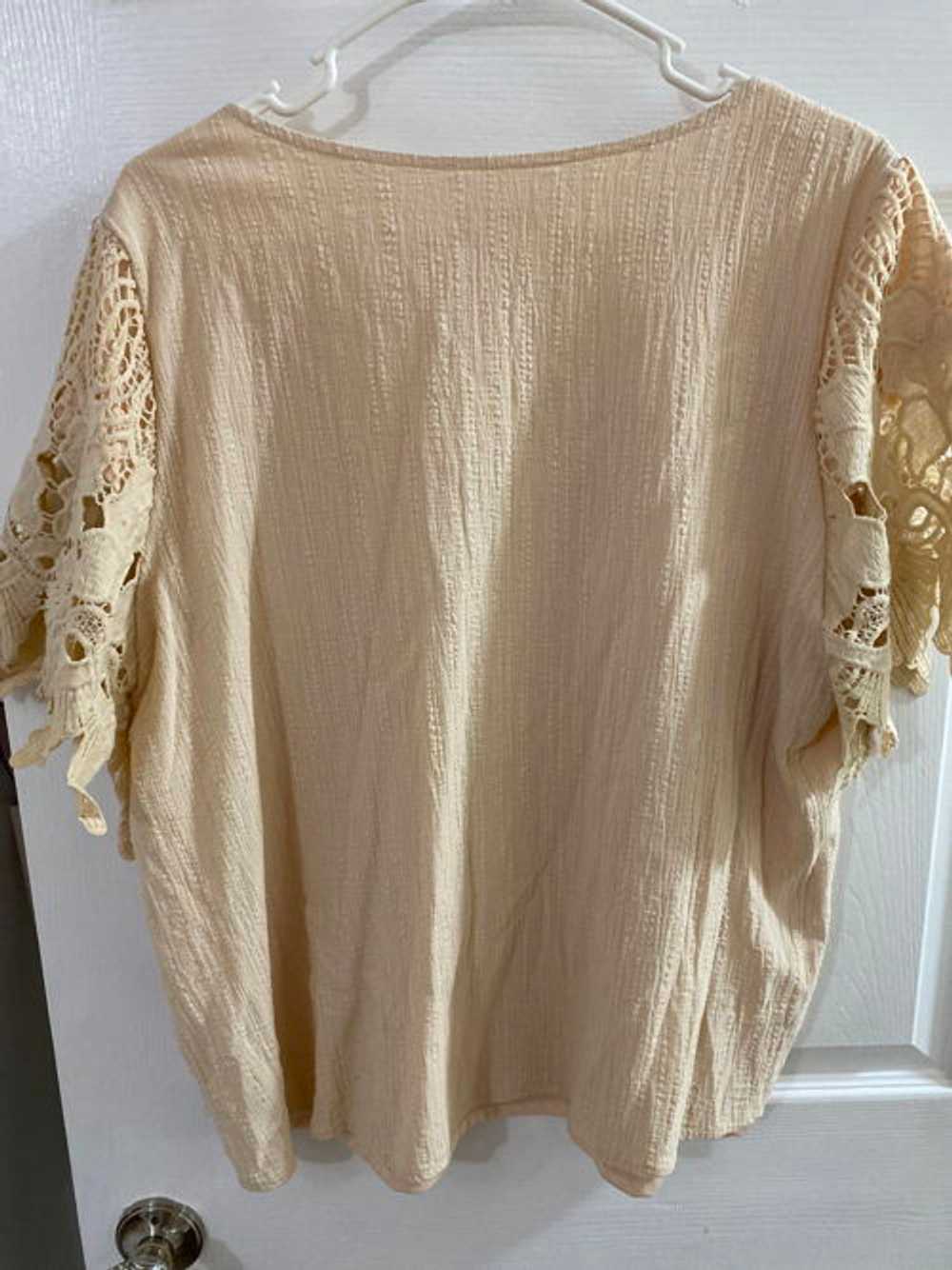 ROOLEE San Diego Lace Sleeve Top - image 4