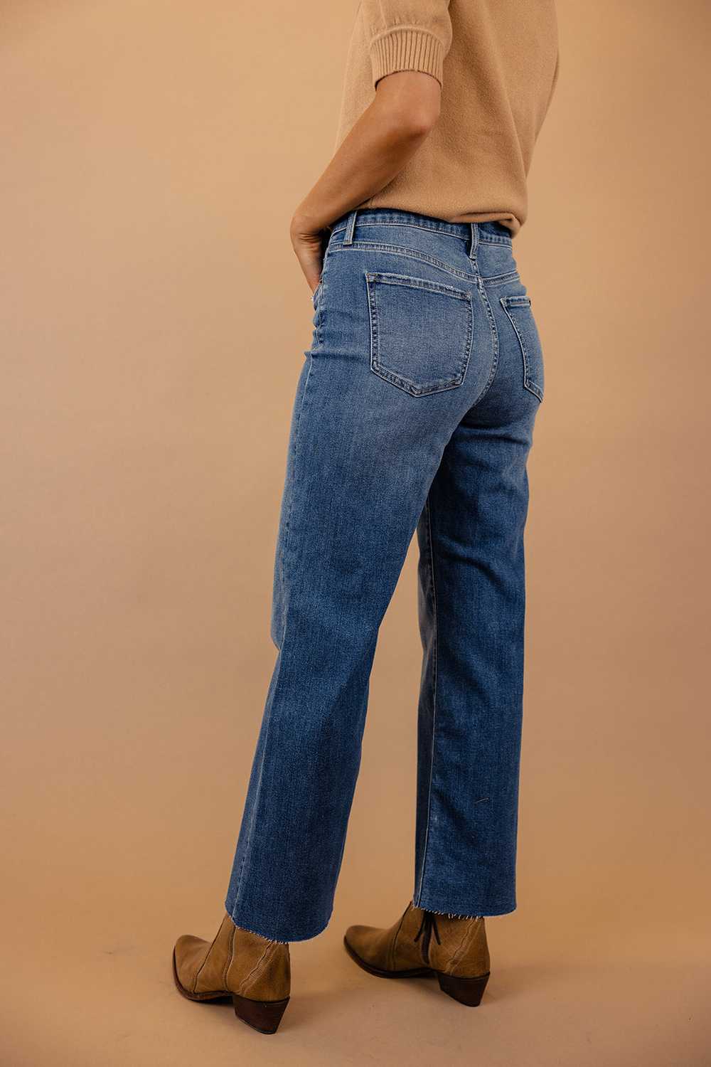 ROOLEE Ruby High Rise Wide Leg Jeans - image 2