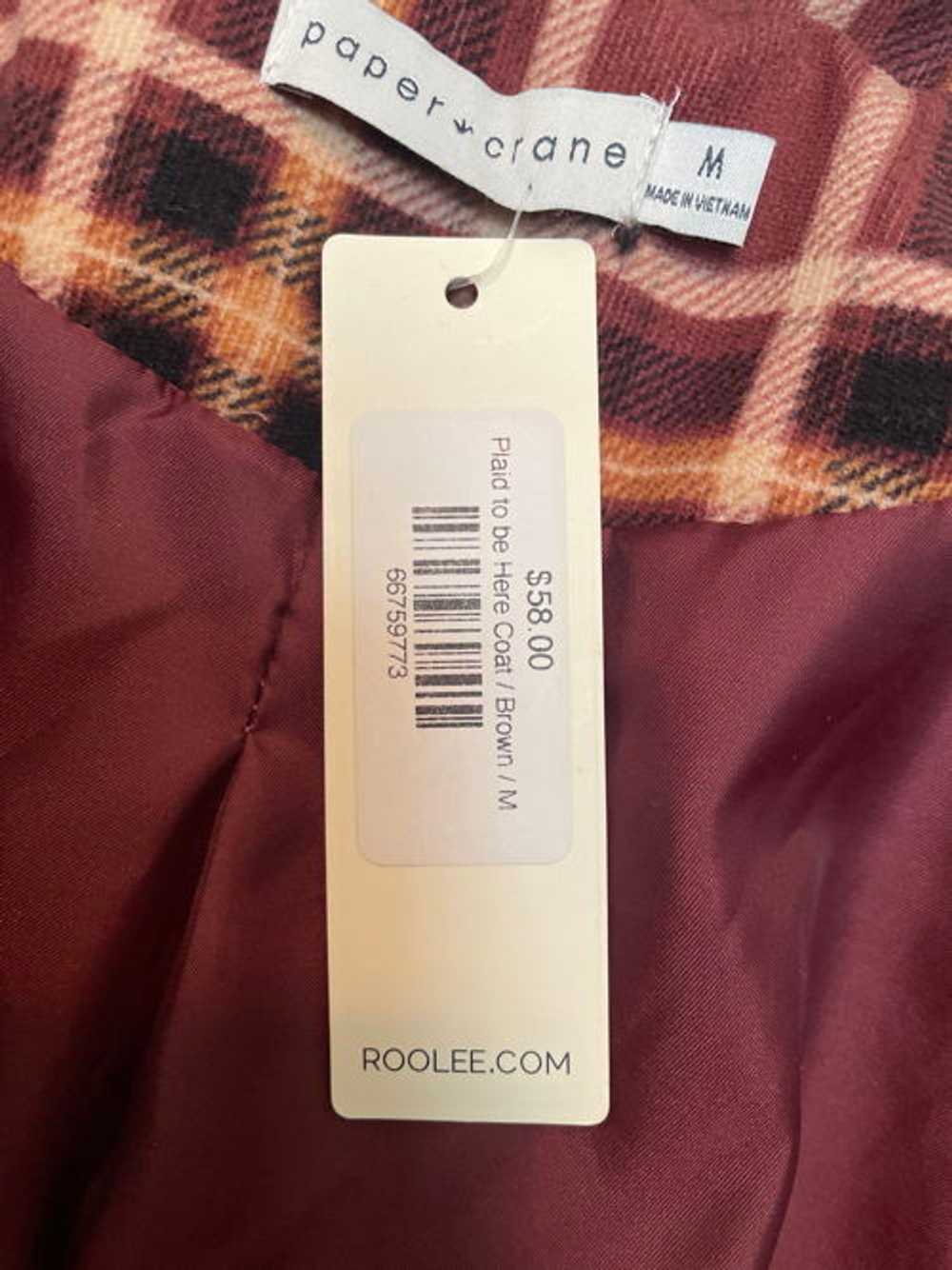ROOLEE Plaid to be Here Coat - image 10