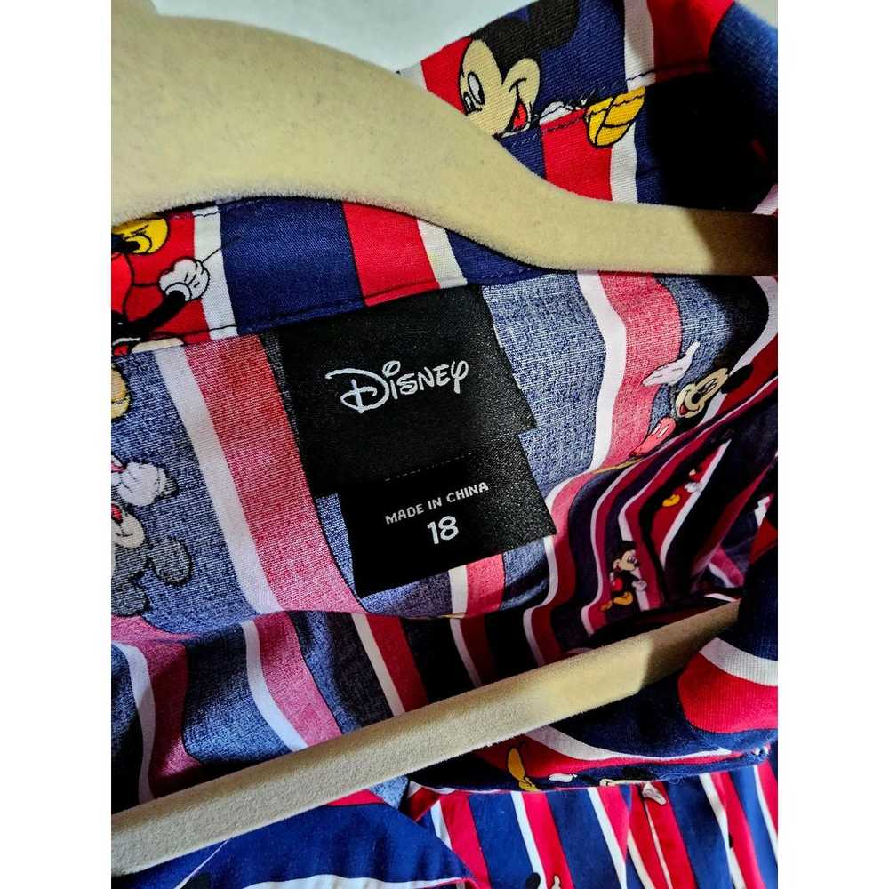 Torrid Disney Mickey Mouse Stripes Poplin dress. … - image 3