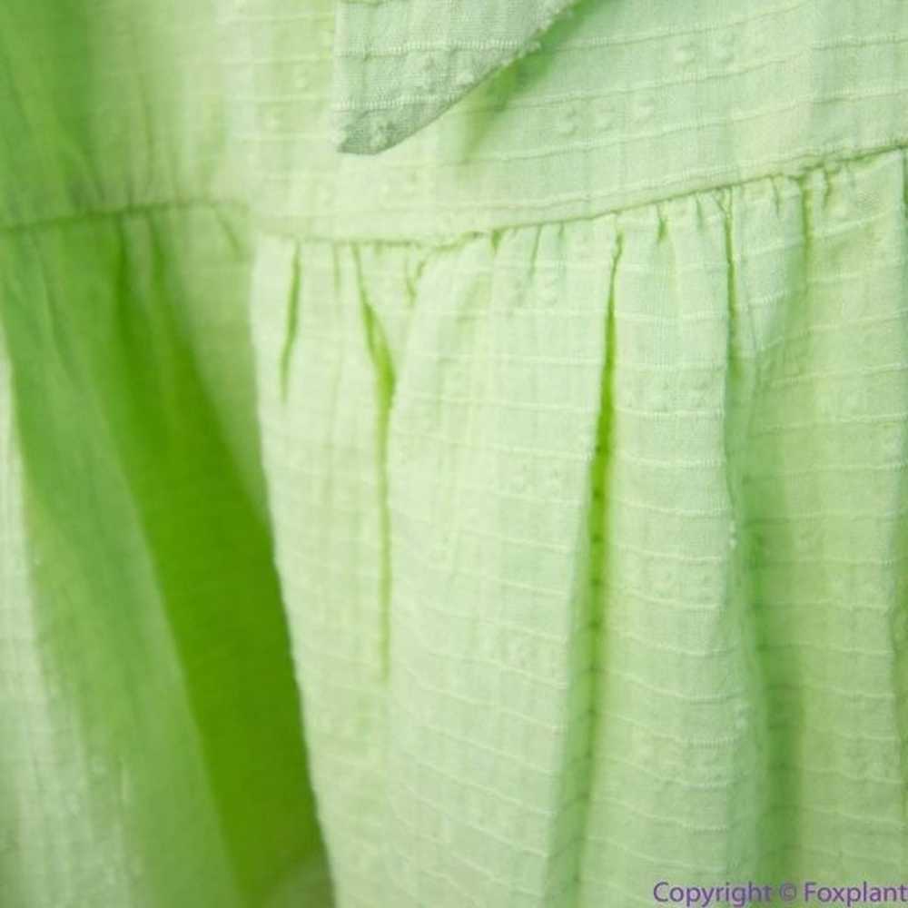 NEW Eloquii Lime Green Textured Cotton Easy Day D… - image 8