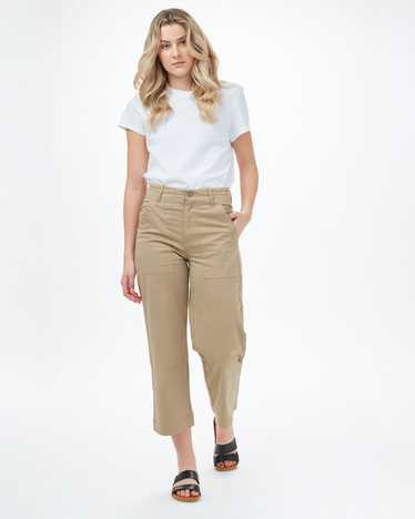 tentree Twill Cropped Wide Leg Pant