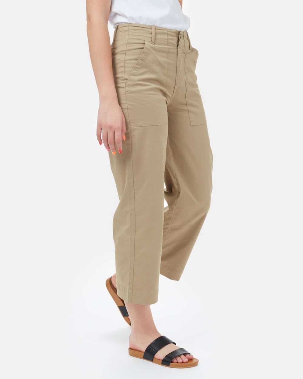 tentree Twill Cropped Wide Leg Pant - image 2