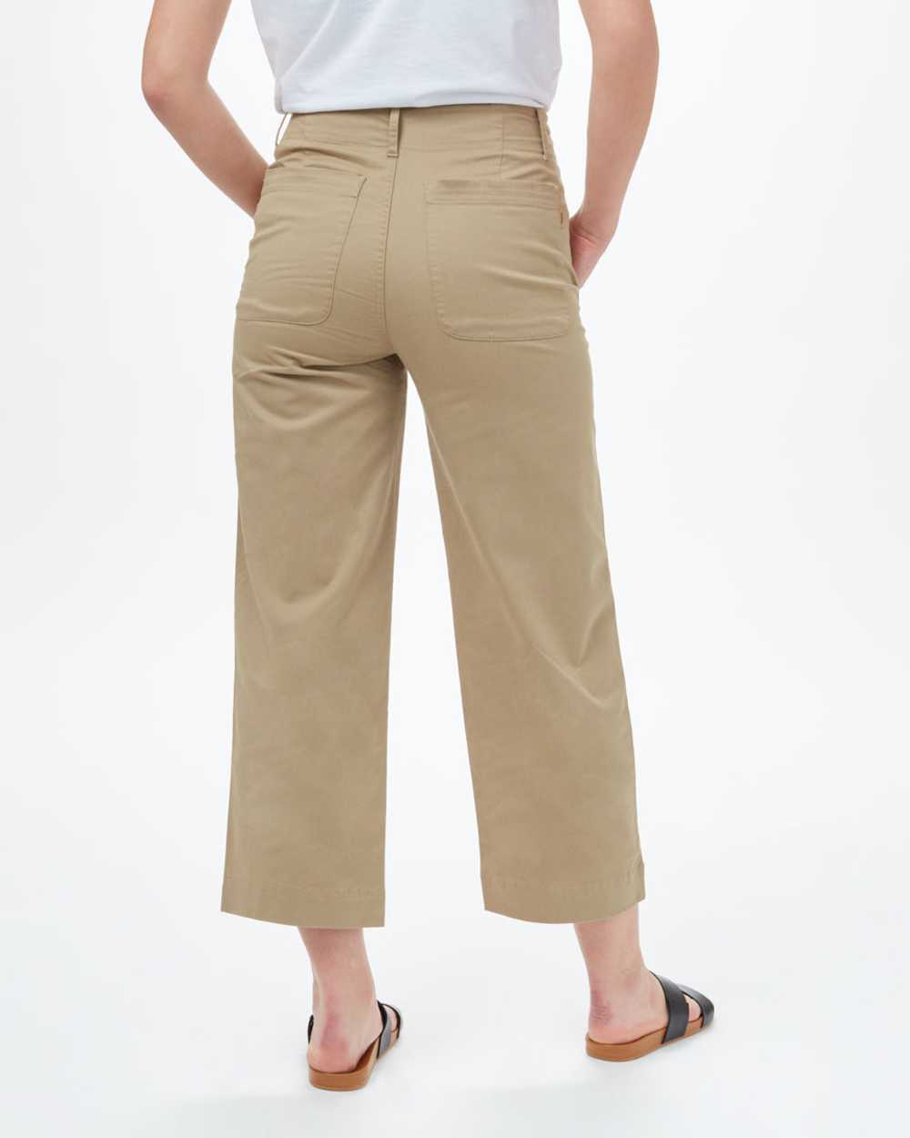 tentree Twill Cropped Wide Leg Pant - image 3