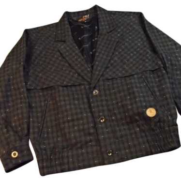 ROCKABILLY Vintage Montagut Paris Mens Tweed Jack… - image 1