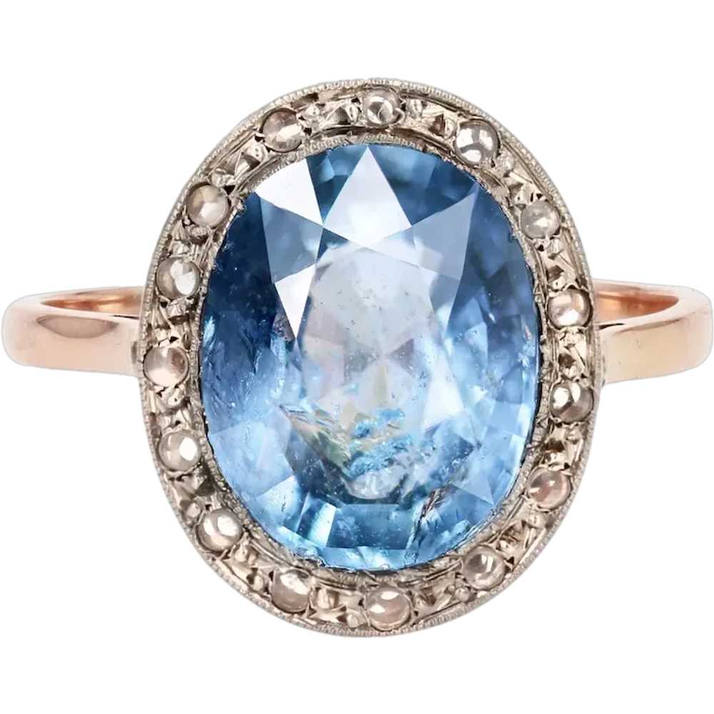 20th Century Natural Non Heated Sapphire Diamonds… - image 1