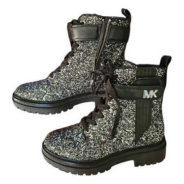 Michael Kors Glitter biker boots