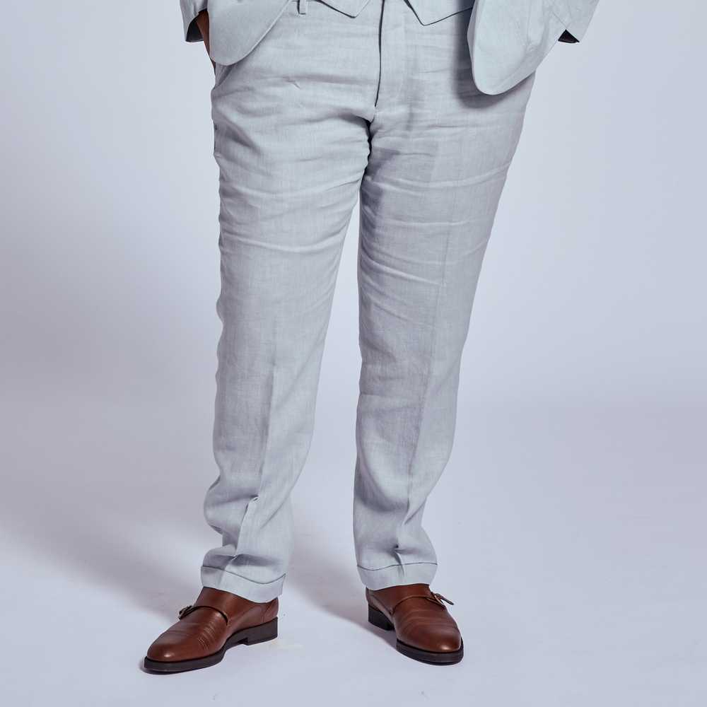 Kirrin Finch Light Gray Linen Pants - image 2