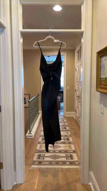 Ziabird Mara Hoffman black linen dress