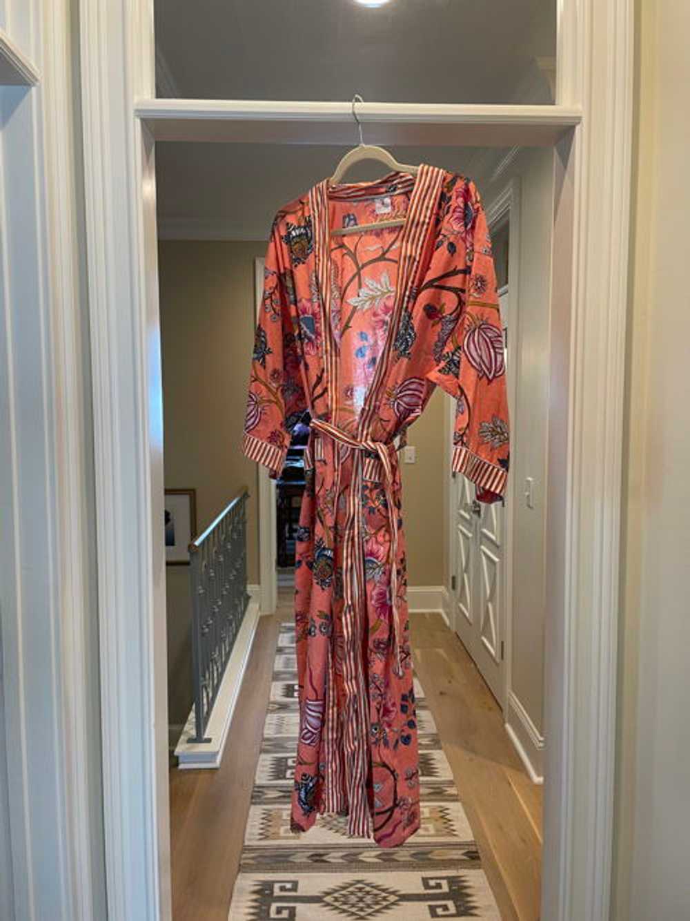 Ziabird Cotton Kimono - Saffron - image 2