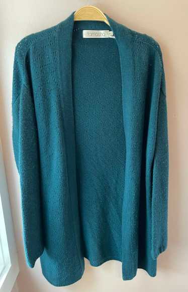 Ziabird Tamasha teal cashmere cardigan