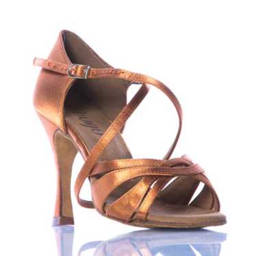 Burju Loraina - Nude Strappy Dance Shoe - 3.75 in… - image 1