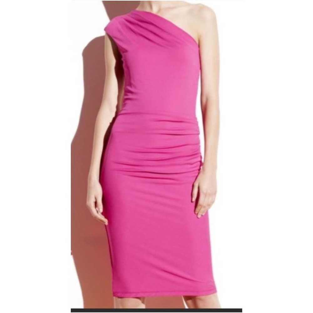Michael Kors Hot Pink Barbiecore Ruched One Shoul… - image 1