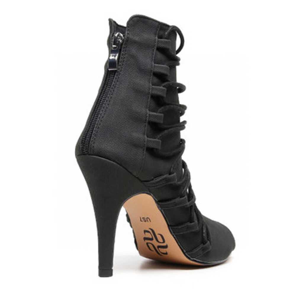 Burju Karla - Open Toe Lace Up Stiletto Bootie - … - image 6