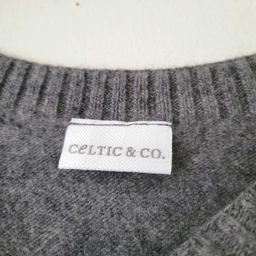 Celtic & Co 100% Supersoft Lambs Wool Knit Midi S… - image 3